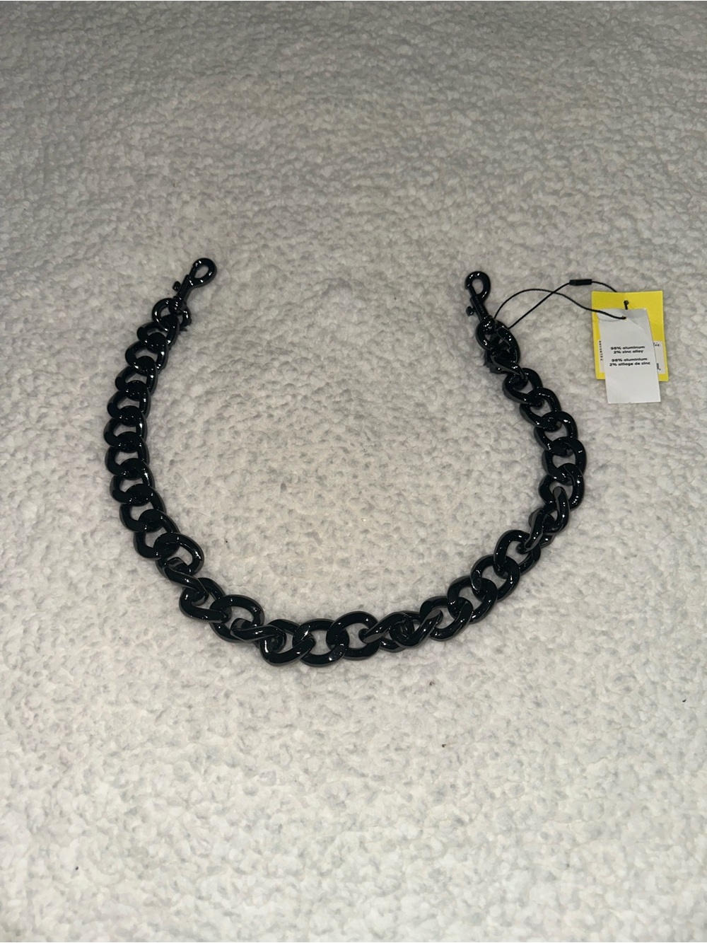 Marc Jacobs Gunmetal Chain for Shoulder Bags